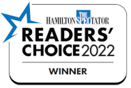2022 Hamilton Spectator Readers Choice Award Winner